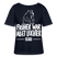FRÜHER WAR ALLET LEICHTER-ICK OOCH-Rundhals Frauen Bio-T-Shirt - Navy