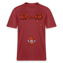 ICK LIEBE DIR-Relaxed Fit Unisex Bio-T-Shirt - Erdrot