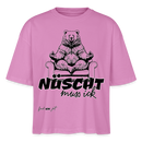 NÜSCHT MUSS ICK-Frauen Boxy Bio-T-Shirt - Pink