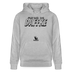 Berliner Spruch-EINFACH AUS DAFFKE-Unisex Bio-Hoodie - Grau meliert