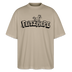 FLITZPIEPE-Oversized Unisex Bio T-Shirt-2026 - Steingrau