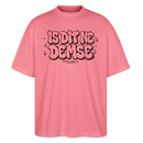 Sommer Berlin Shirt-IS DIT NE DEMSE-Oversized Unisex Bio T-Shirt - Pink 