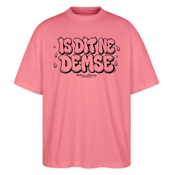Sommer Berlin Shirt-IS DIT NE DEMSE-Oversized Unisex Bio T-Shirt - Pink 