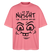 NÜSCHT FÜR SCHWACHE NERVEN-Oversized Unisex Bio T-Shirt mit Berliner Schnauze - Pink 