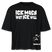 ICK MACH WAT ICK WILL-Frauen Boxy Bio-T-Shirt III - Schwarz