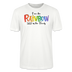 PRIDE 'REGENBOGENSCHAF-Unisex T-Shirt Bio - Weiß