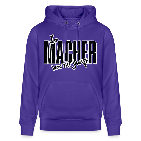 DER MACHER VON DIT JANZE - Unisex Bio-Hoodie - Purple Love 