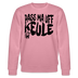 PASS MA UFF KEULE-Unisex Bio-Sweatshirt - Lila Traum