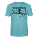 JEH MIR NICH UFFN SENKEL-Unisex T-Shirt BIO - Pastelltürkis