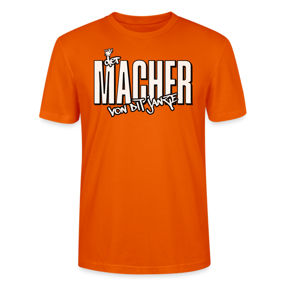 DER MACHER VON DIT JANZE - Unisex T-Shirt - Tieforange