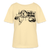 Dit is Berlin-MACH 'N ABJANG-Rundhals Frauen Bio-T-Shirt - Creme