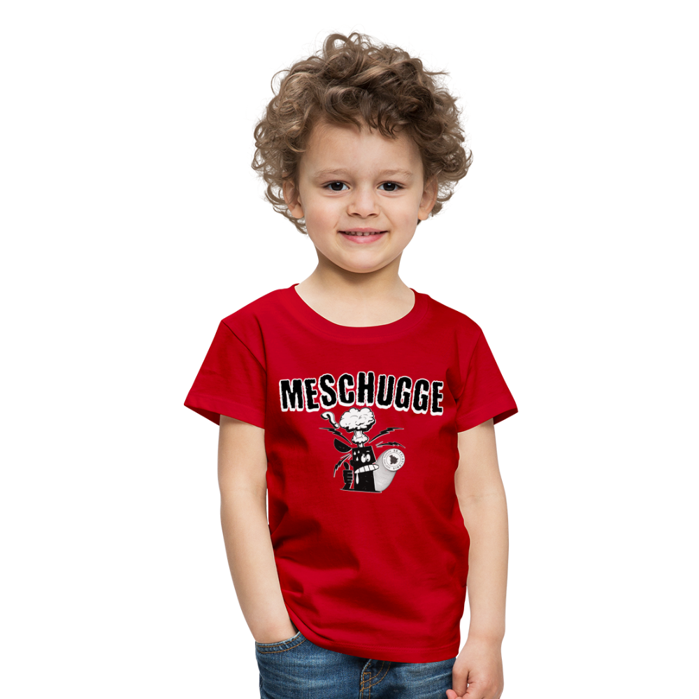 MESCHUGGE - Kinder Premium T-Shirt - Rot