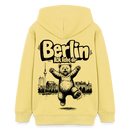 Berlin Souvenir-Teenager Bio-Hoodie-BERLIN ICK LIEBE DIR - Gelb Viva 