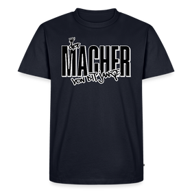 DER MACHER VON DIT JANZE-Männer Premium BIO T-Shirt - Navy