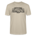 Berliner Spruch-MACH MA KEENE FISIMATENTEN-Unisex Bio T-Shirt  - schwarzer Print auf Beige farbenden leichten Baumwollstoff