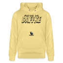 Berliner Spruch-EINFACH AUS DAFFKE-Unisex Bio-Hoodie - Gelb Viva 