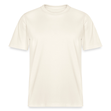 NETT KANN ICK-Berliner Spruch- RELAXED FIT Unisex Organic T-Shirt - Naturweiß 