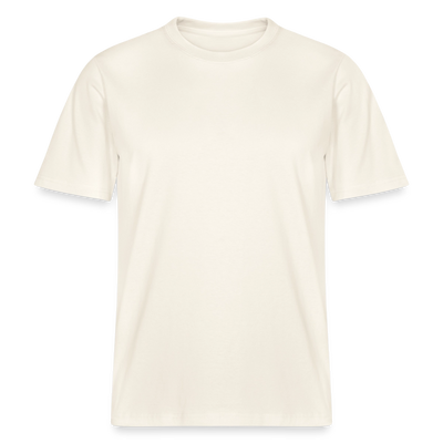 NETT KANN ICK-Berliner Spruch- RELAXED FIT Unisex Organic T-Shirt - Naturweiß 