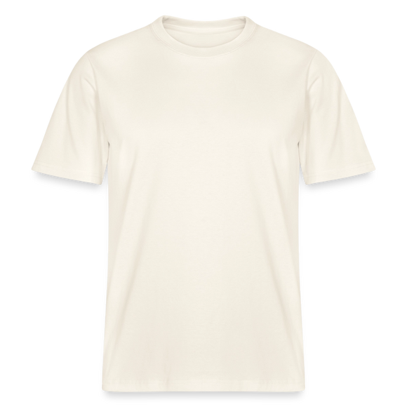 NETT KANN ICK-Berliner Spruch- RELAXED FIT Unisex Organic T-Shirt - Naturweiß 