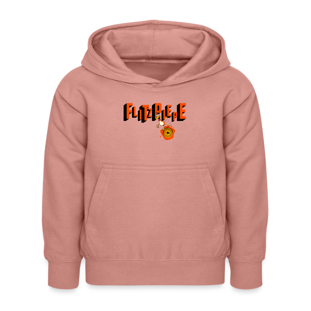 FLITZPIEPE - Kinder Hoodie - Altrosa