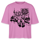 ICK LACH MIR N AST-Frauen Boxy Bio-T-Shirt mit Berliner Bär - Pink