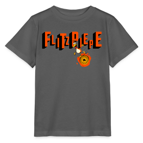 FLITZPIEPE - Kinder T-Shirt BIO - Anthrazit