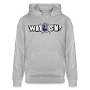 WAT IS'N?-Unisex Bio-Hoodie - Grau meliert