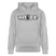 WAT IS'N?-Unisex Bio-Hoodie - Grau meliert