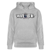 WAT IS'N?-Unisex Bio-Hoodie - Grau meliert
