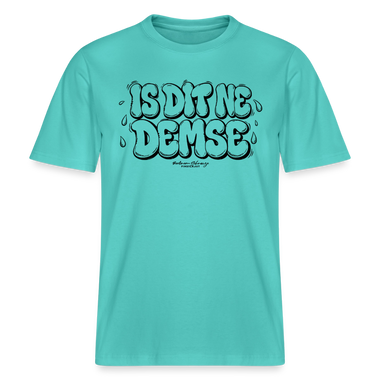 Berlin Shirt-Sommer-IS DIT NE DEMSE- RELAXED FIT Unisex Organic T-Shirt - Poolblau