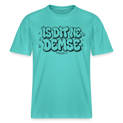 Berlin Shirt-Sommer-IS DIT NE DEMSE- RELAXED FIT Unisex Organic T-Shirt - Poolblau