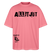 ALLET JUT-Unisex Oversize Bio-T-Shirt - Pink 