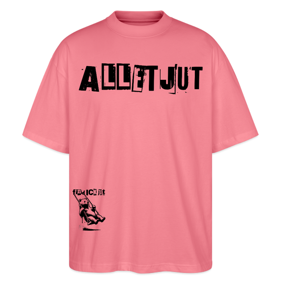 ALLET JUT-Unisex Oversize Bio-T-Shirt - Pink 