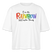 PRIDE 'REGENBOGENSCHAF'-Frauen Boxy Bio-T-Shirt - Weiß