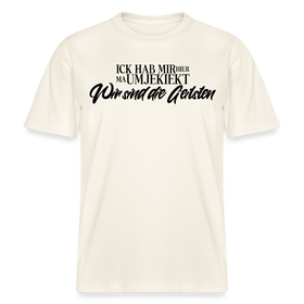 WIR SIND DIE GEILSTEN-Relaxed Fit Unisex Bio-T-Shirt - Naturweiß 