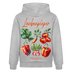 Berliner LAUBENPIEPER-Unisex Bio-Hoodie - Grau meliert