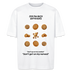 JEH MA NICH UFFN KEKS-Unisex Oversize Bio-T-Shirt - Weiß