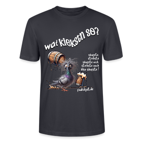KIEKSTN SO?-Unisex T-Shirt II - Dunkles Graublau