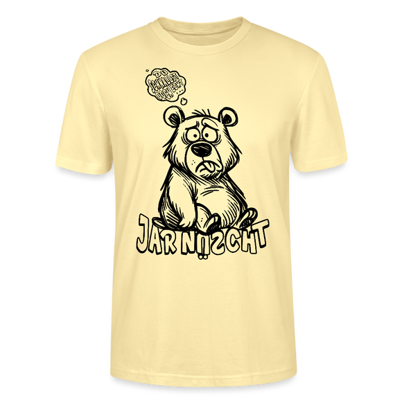 DU SCHNALLST JAR NÜSCHT-Unisex T-Shirt BIO - Creme