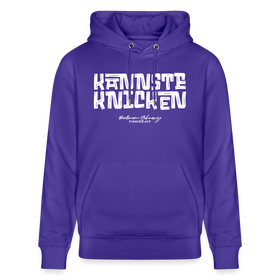 Berliner Schnauze - KANNSTE KNICKEN-Unisex Bio-Hoodie - Purple Love 