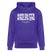 Berliner Schnauze - KANNSTE KNICKEN-Unisex Bio-Hoodie - Purple Love 