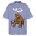 Berliner Bär und Spruch-JEH MIR NICH UFFN SENKEL-Oversized Unisex Bio T-Shirt - Violett