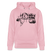 Berliner Spruch- MACH 'N ABJANG -Unisex Bio-Hoodie - Hellrosa