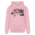 Berliner Spruch- MACH 'N ABJANG -Unisex Bio-Hoodie - Hellrosa