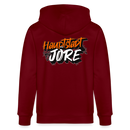 HAUPTSTADTJÖRE-Unisex Bio-Kapuzenjacke - Burgunderrot