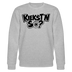 Berlin Unisex Bio-Sweatshirt-KIEKSTN SO? - Grau meliert