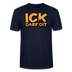 ICK DARF DIT - Unisex T-Shirt BIO - Navy