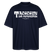 Berliner Begrüssung-TACHCHEN IHR FLITZPIEPEN-Oversized Unisex Bio T-Shirt - Navy