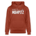 MUMPITZ-Unisex Bio-Hoodie-dunkel - Terrakotta