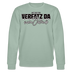 VERFATZ DA VOM JELÄNDE-Unisex Bio-Sweatshirt - Helles Graugrün